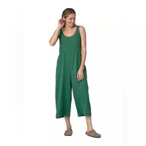 Nwt Patagonia Women's Garden Island Jumpsuit green small and large